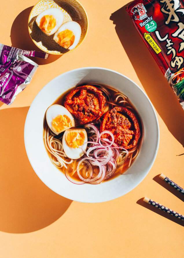 Receita instantânea de ramen